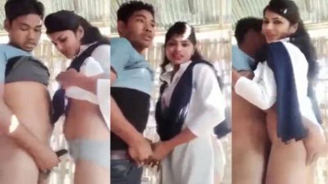 Nepali School Lover Outdoor Hard MMS – School Fuck Clip